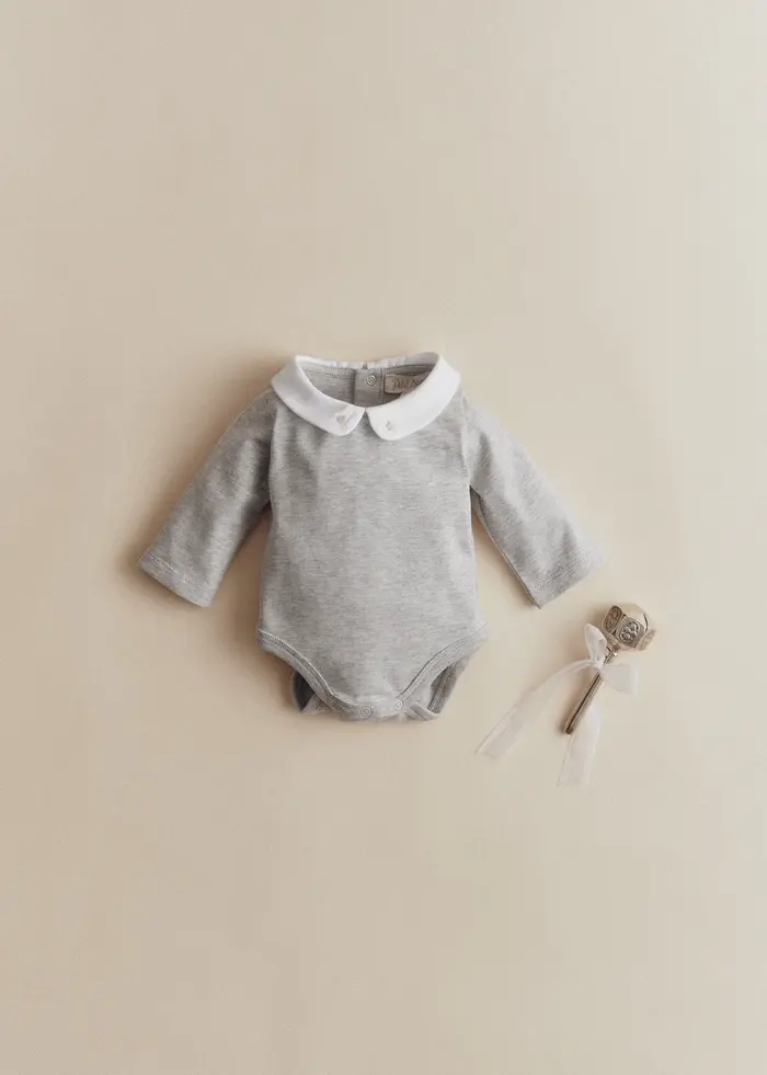 Body Billie - Gris Chiné / Ecru