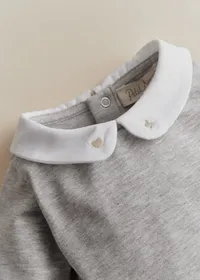Body Billie - Gris Chiné / Ecru — view 3