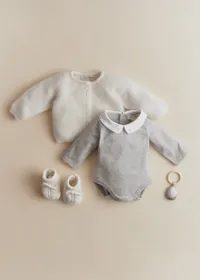 Body Billie - Gris Chiné / Ecru — view 5
