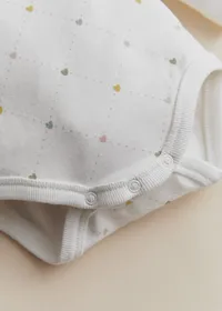 Body Icare - Imprimé Coeur Croisillon Pastel — view 3