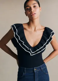 Body Isabella - Marine / Ecru — view 2