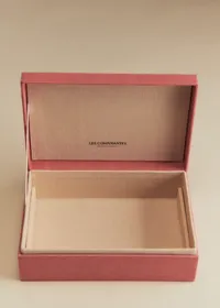 Boîte bijoux matelassée - Blush — view 4