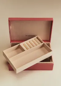 Boîte bijoux matelassée - Blush — view 5