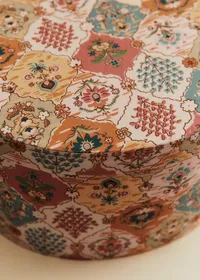 Boîte rangement ovale - Imprimé Scénettes Multico — view 3