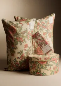 Boîte rangement ovale - petit modèle - Imprimé Bouquet Floral — view 3