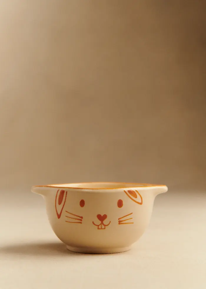 Bol Mon Lapin - Petit Sézane x Maison Roussot - Orange