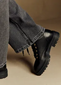 Boots Low Niels - Noir Lisse — view 4
