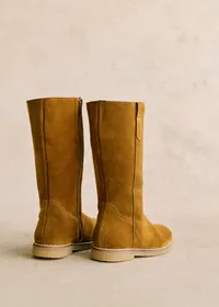 Bottes Carmen - Caramel fourré — view 2