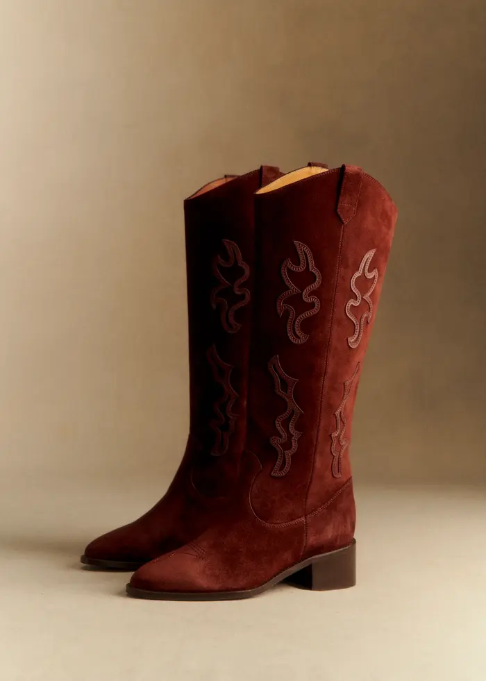 Bottes Jill - Acajou Bi-Matière