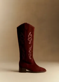 Bottes Jill - Acajou Bi-Matière — view 3
