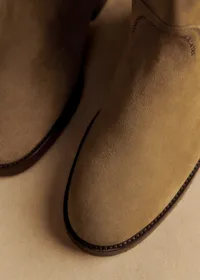Bottes Low Katharina - Sézane x Baziszt - Beige Broderie — view 3