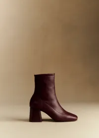 Bottines Aline - Bordeaux Lisse — view 5