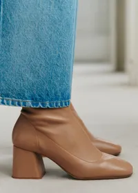 Bottines Aline - Miel Lisse — view 3