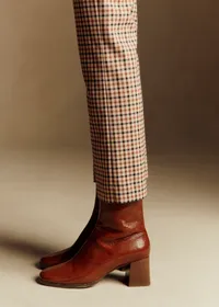 Bottines Axelle - Camel Vernis — view 2