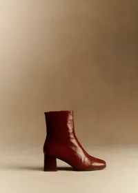Bottines Axelle - Camel Vernis — view 5