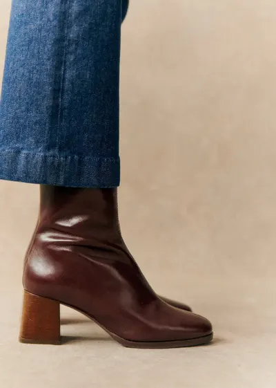 Bottines Axelle - Chocolat Glacé