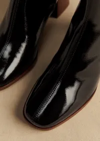 Bottines Axelle - Noir Vernis — view 4