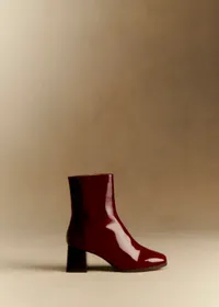 Bottines Axelle - Pourpre Vernis — view 2