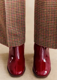 Bottines Axelle - Pourpre Vernis — view 5