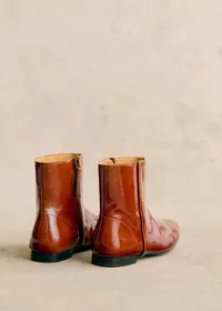 Bottines Daisy - Caramel Vernis — view 2