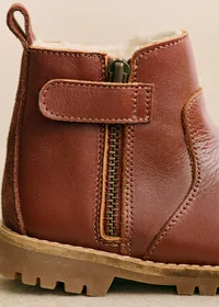 Bottines Elio - Camel Lisse Heritage — view 2