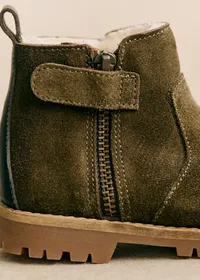 Bottines Elio - Kaki / fourré — view 2