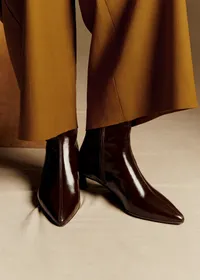 Bottines Garance - Chocolat vernis — view 5