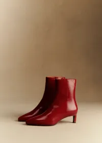 Bottines Garance - Rouge Vernis — view 2