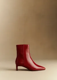 Bottines Garance - Rouge Vernis — view 4