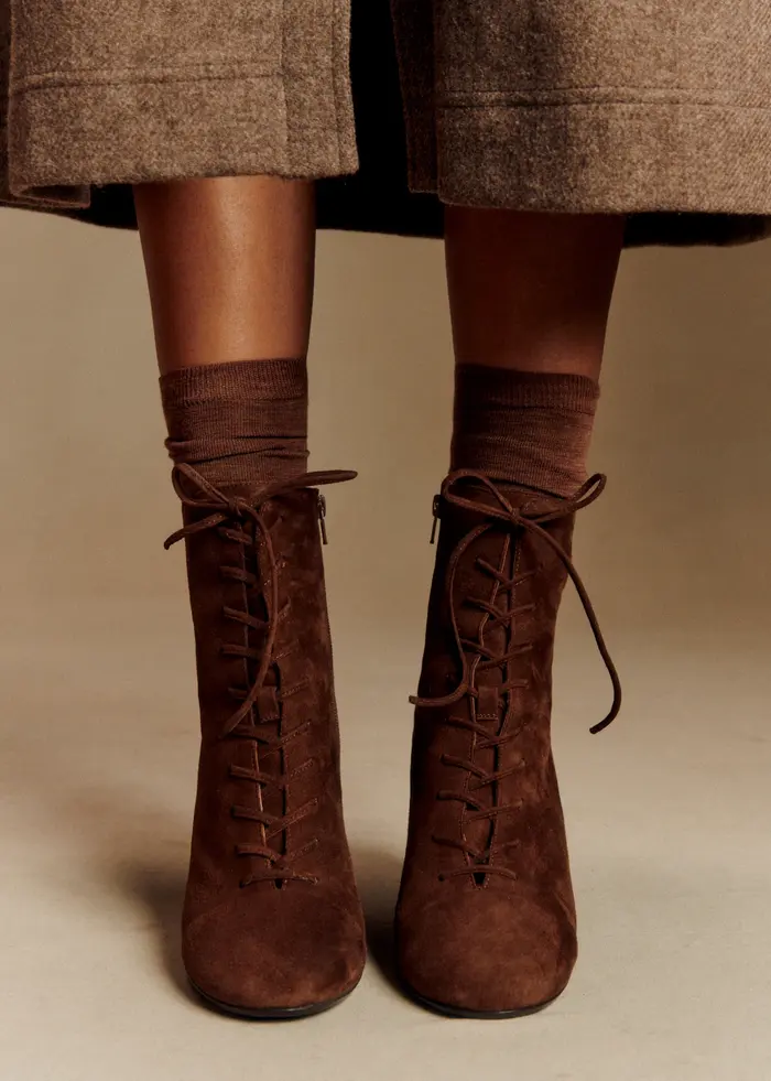 Bottines High Leona - Moka
