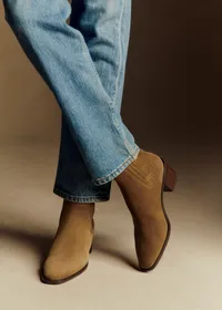 Bottines Johanne - Taupe — view 3