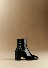 Bottines Leonie - Noir Vernis — view 4