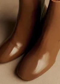 Bottines Leonie - Taupe Vernis — view 2