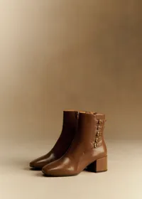 Bottines Leonie - Taupe Vernis — view 3