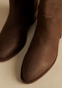 Bottines Low Ivana - Taupe Nubuck — view 3