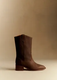 Bottines Low Ivana - Taupe Nubuck — view 4