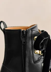 Bottines Low Niels - Noir Lisse — view 5