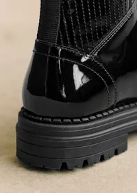 Bottines Low Niels - Noir Vernis — view 5