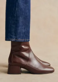 Bottines Low Paulette - Chocolat Glacé — view 4