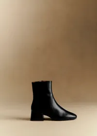 Bottines Low Paulette - Noir Glacé — view 3
