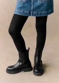 Bottines Nina - Noir Lisse — view 3