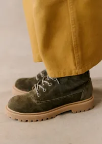 Bottines Octave - Kaki Lisse — view 2