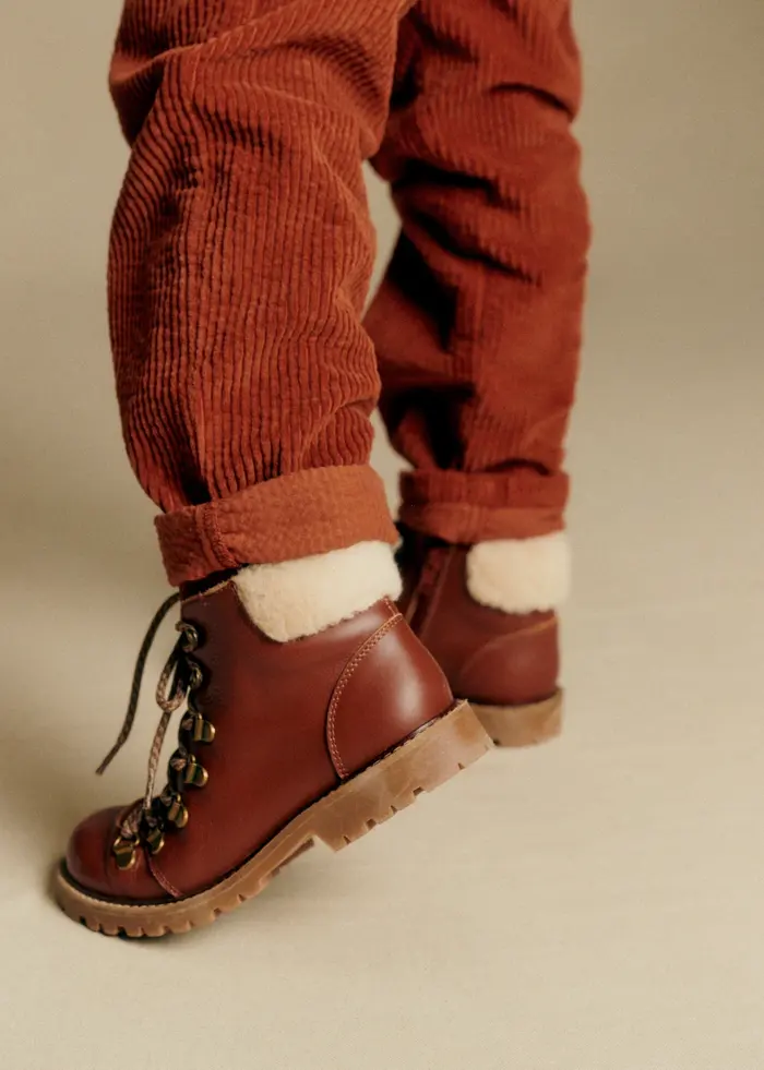 Bottines Sven - Camel Lisse Heritage