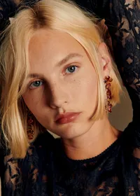 Boucles d'oreilles Blair - Rose Multi — view 4