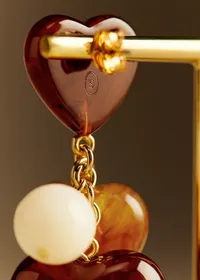 Boucles d'oreilles Freya - Brun Multi — view 2