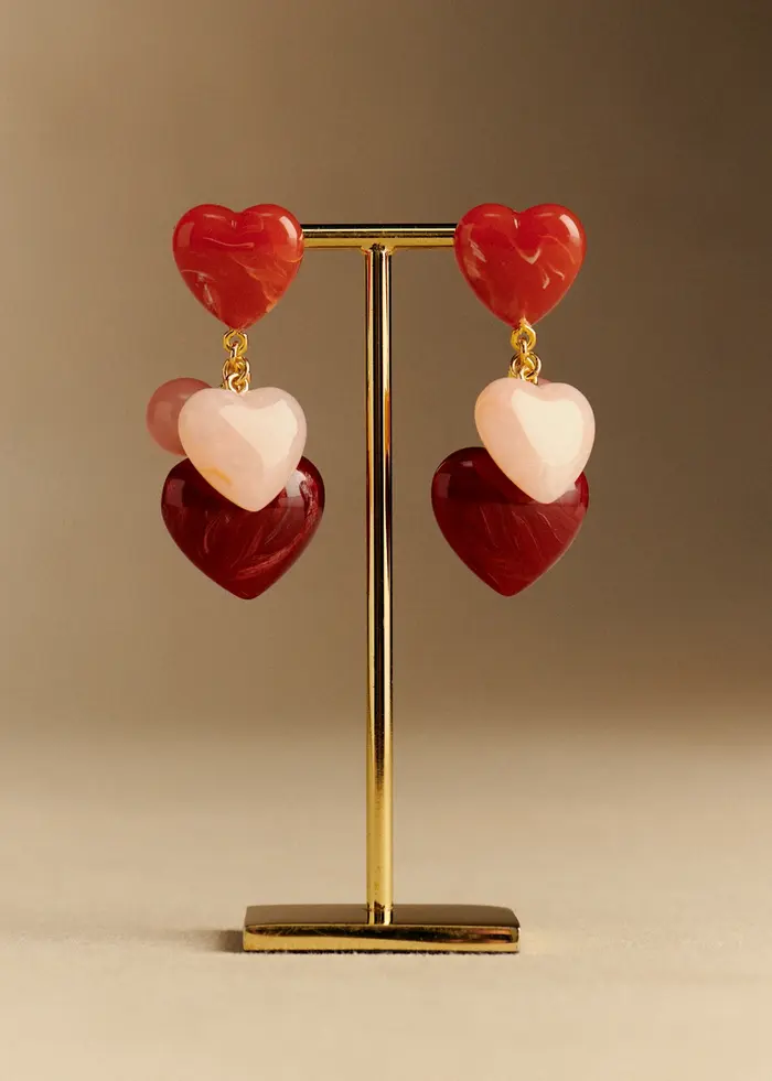 Boucles d'oreilles Freya - Rose Multi