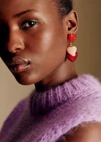 Boucles d'oreilles Freya - Rose Multi — view 2