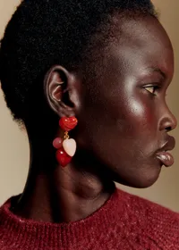 Boucles d'oreilles Freya - Rose Multi — view 3