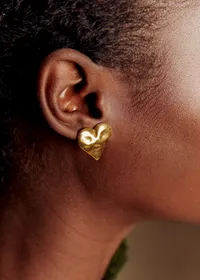 Boucles d'oreilles Janis - Doré — view 2