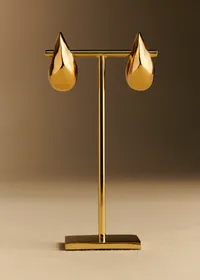 Boucles d'oreilles Justine - Doré — view 5